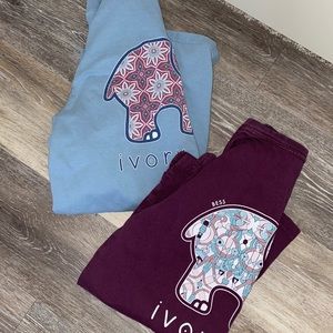 Bundle of 2 Ivory Ella shirts